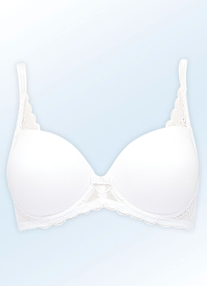 Triumph-Amourette-B&uuml;gel-BH mit vorgeformten Cups WEISS