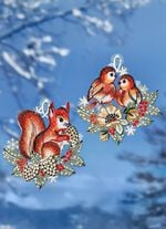 Fensterbild Eichh&ouml;rnchen 