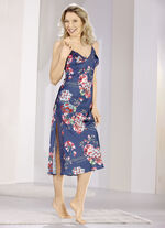 Laurina Nachthemd mit verstellbaren Spaghettiträgern  