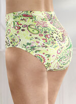 Viererpack Slips mit buntem Dessin 