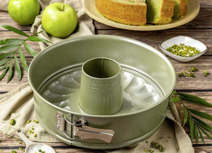 "Zenker" Backformen in Profiqualität GRÜN