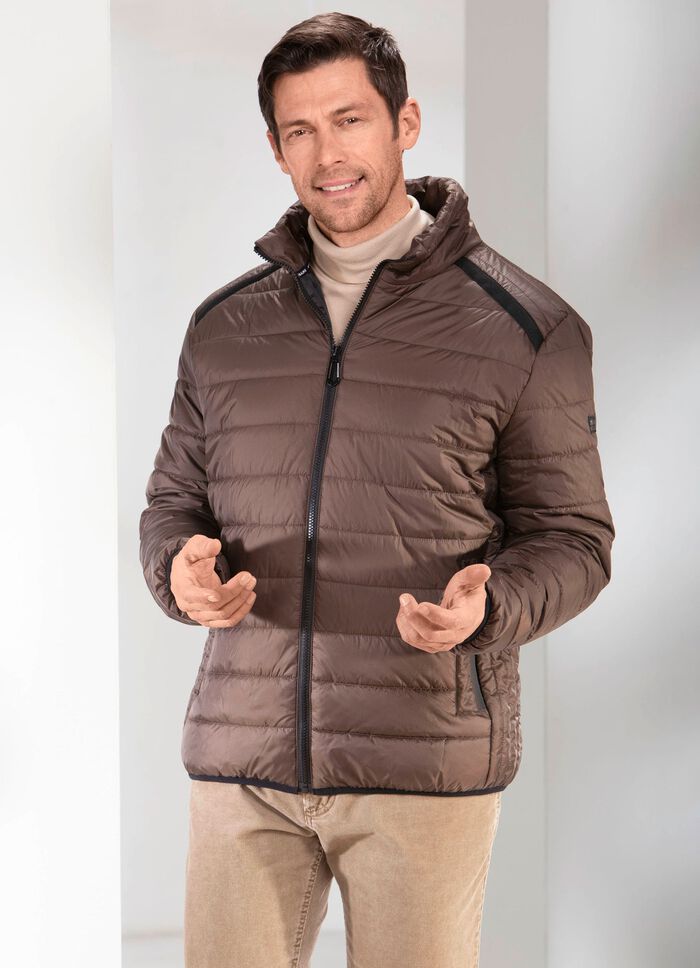 Steppblouson in 2 Farben TABAKBRAUN