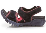 Waldl&auml;ufer Sandale mit superflexibler Laufsohle SCHWARZ-ROT