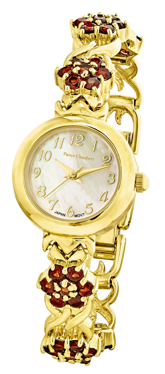 Auffallende Quartz-Damenuhr der Marke Pierre Chaubert 
