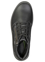 GINO GALANTE, gefütterte Herren-Boots, Winterschuhe, Weite H, mit Reißverschluss SCHWARZ