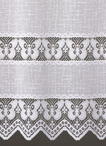 Raffgardinengarnitur mit Universalschienenband 