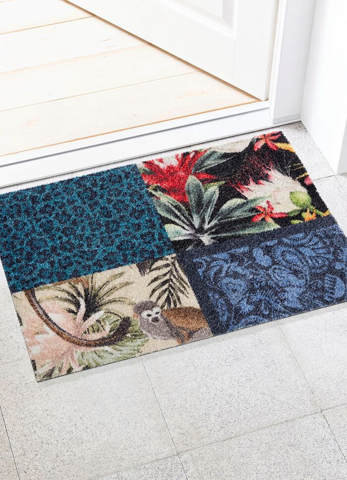 Exotische Fu&szlig;matte 