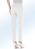 Jeans in Schlupfform WEISS