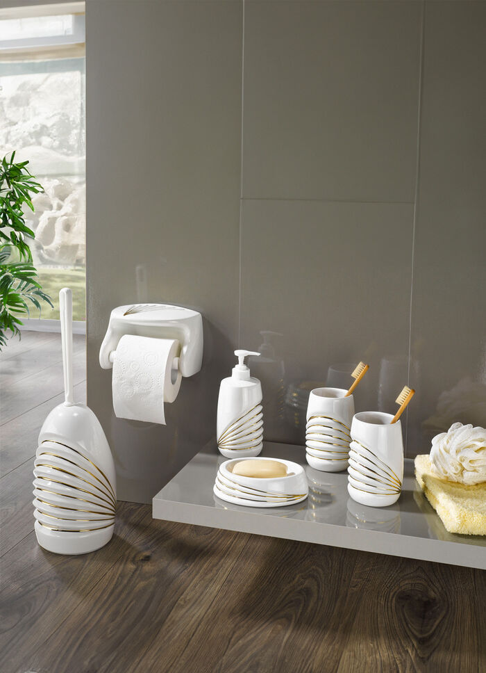 Bad-Accessoires aus Keramik 