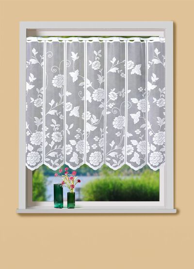 Kleinfenster-Store mit Stangendurchzug 