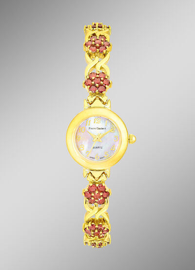 Auffallende Quartz-Damenuhr der Marke Pierre Chaubert 