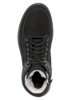 Schnür-Boot in modernem Design SCHWARZ