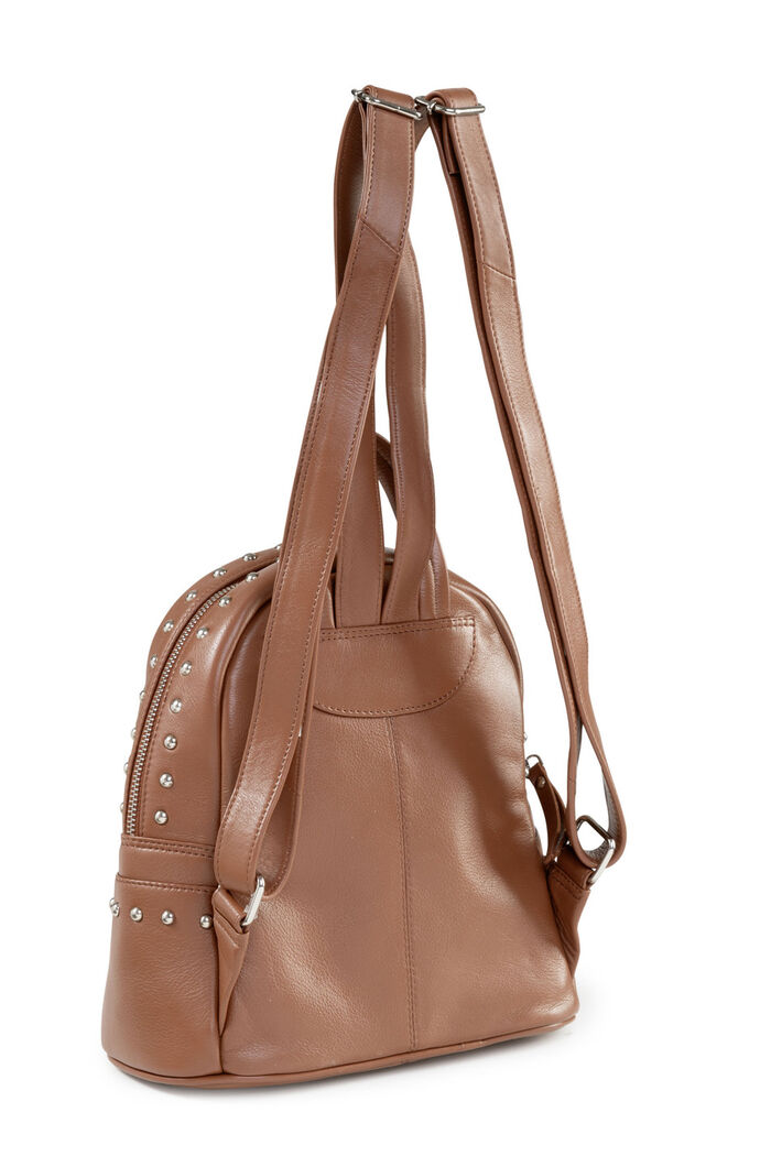 Laurina, Rucksack, Damen, mit zwei verstellbaren Umhängeriemen COGNAC