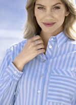 Bluse im Streifen-Dessin 