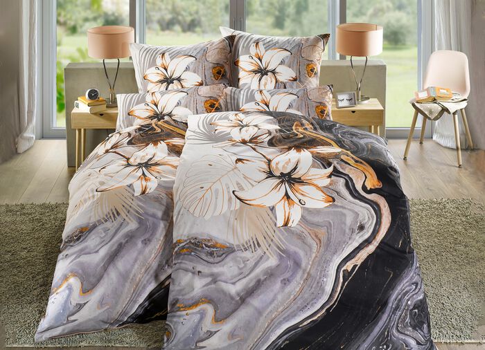 Digitalbedruckte Bettw&auml;sche-Garniturg 