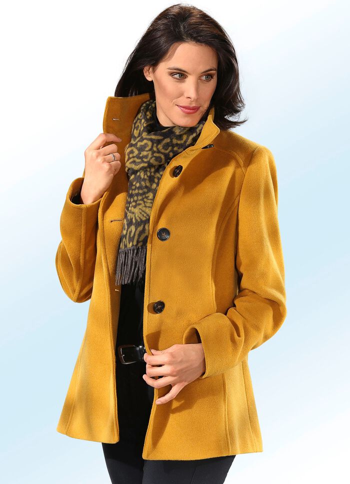 Jacke in 2 Farben mit Knopfleiste 