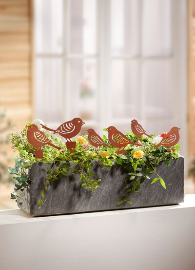 Gartenstecker "V&ouml;gel", 6-teilig 