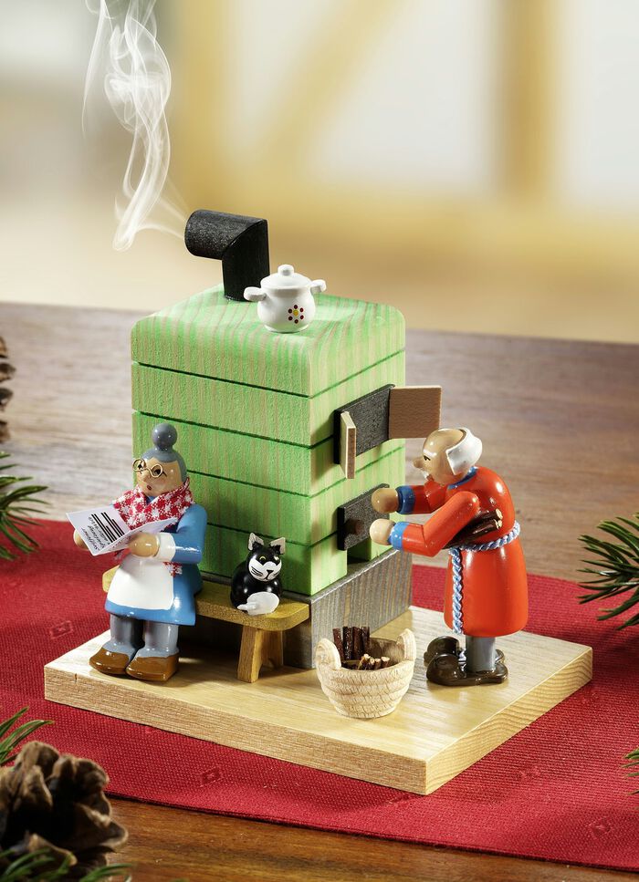 GL&Auml;SSER R&auml;ucherofen 