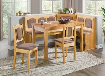 Bequeme Esszimmerm&ouml;bel mit angenehmem Stoffbezug 