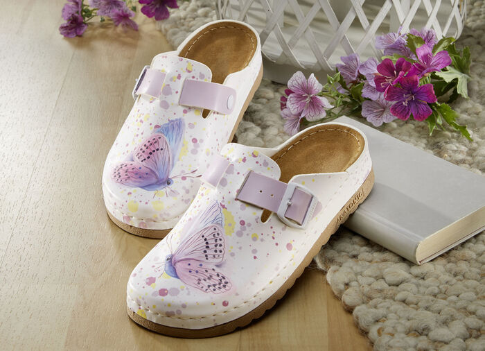 Bequemer Clog mit Weichschaumfu&szlig;bett 