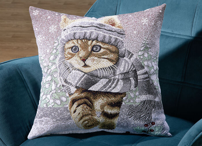 Kissenbezug aus hochwertigem Gobelin 