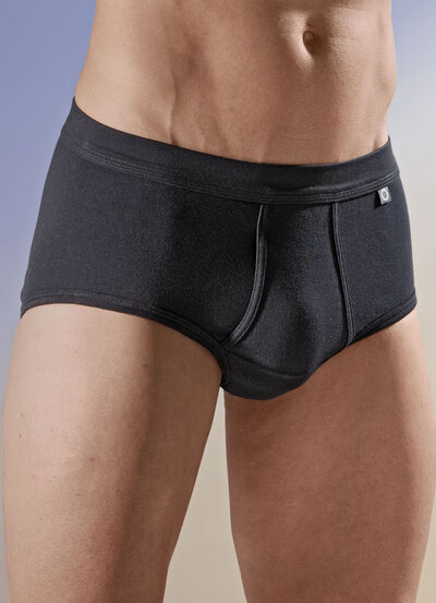 Pfeilring Dreierpack Slips aus Feinripp 