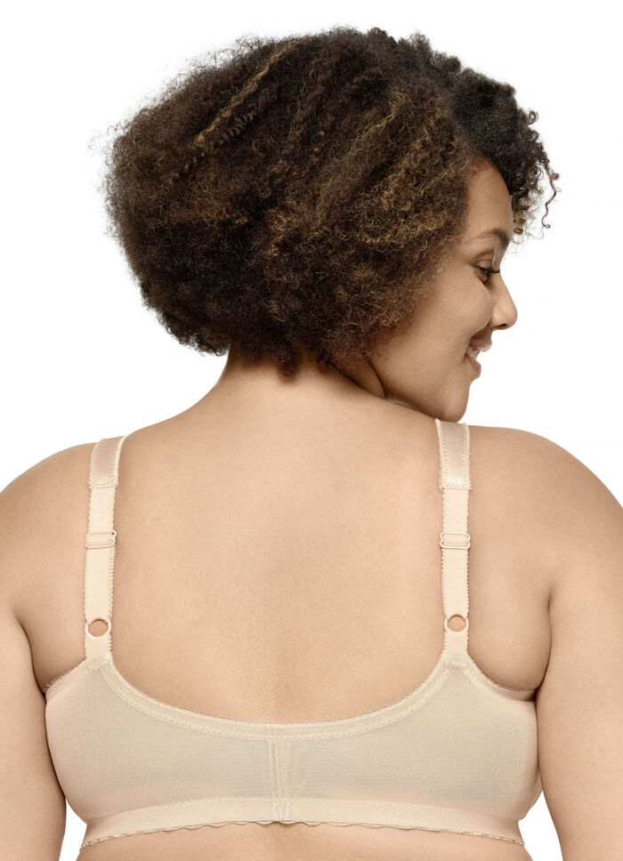 Glamorise St&uuml;tz-BH mit Vorderverschluss BEIGE