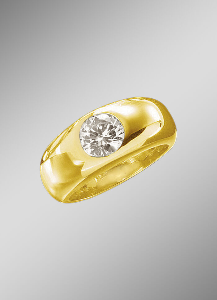 Massiver Damenring in schwerer Ausführung 