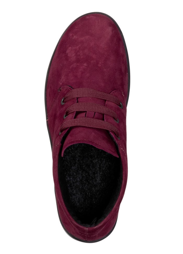 ELENA EDEN, bequeme Damen-Boots, Weite H, mit herausnehmbarem Fußbett BORDEAUX