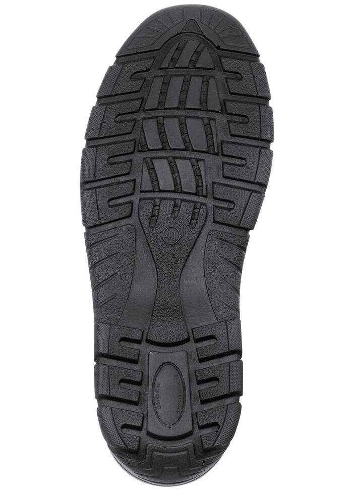 Schn&uuml;rschuh mit Kontrast-Eins&auml;tzen BLAU