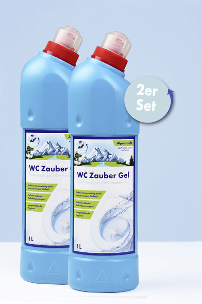 Captain Clean WC-Zaubergel 2tlg 