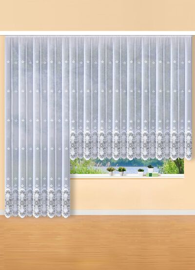 Aparter Store mit Automatikfaltenband 1:3 