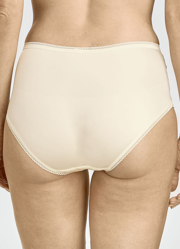 Miss Mary Slip mit farbharmonischem Floraldessin SEKT-BUNT