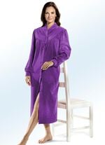 Hausmantel mit zauberhafter Strukturierung 