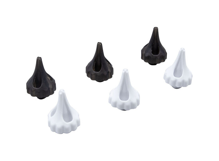 Ersatzspitzen, 6er-Set, für elektrische Ohrendusche 