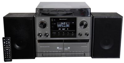 Nostalgie-Stereoanlage mit Fernbedienung 