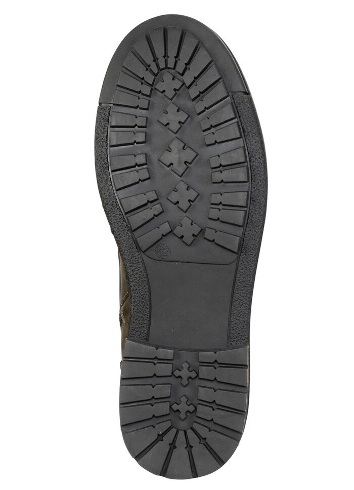 GINO GALANTE, klassische Herren-Stiefeletten, mit Reißverschluss TABAKBRAUN