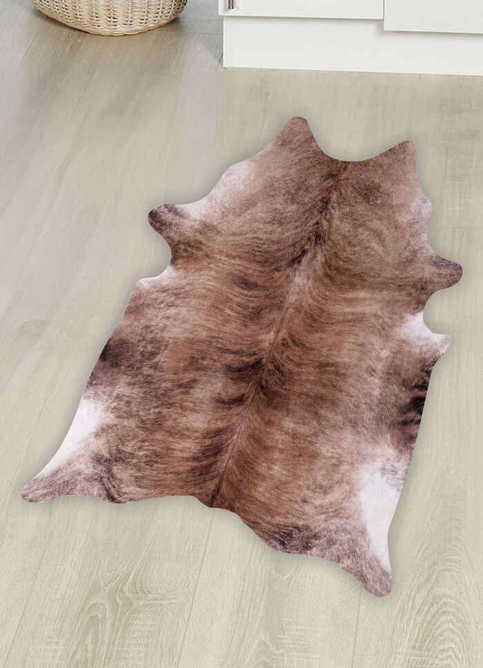 Fellvorleger mit Veloursleder-Rückseite 