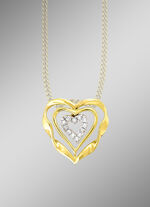 Anhänger mit Herz-Garnitur 