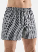 Fünferpack Boxershorts mit Alloverdessin 