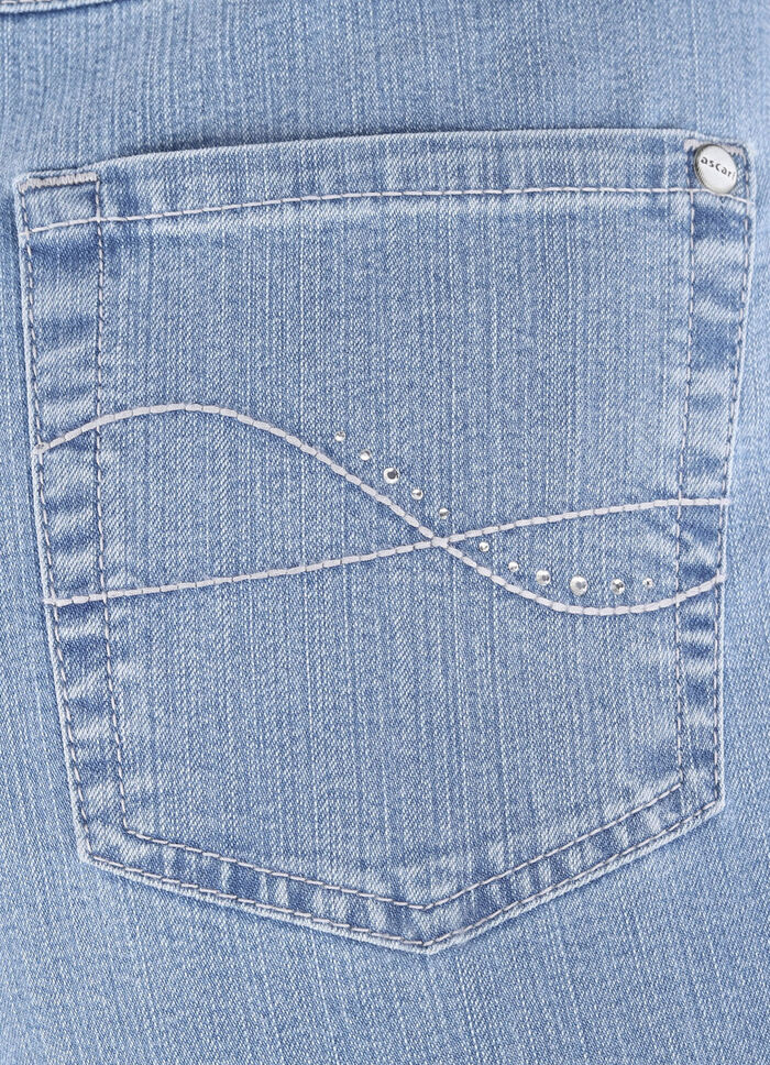 Komfortjeans CARLA HELLBLAU