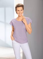 Tunika mit rundem Halsausschnitt 