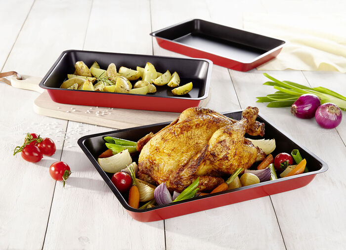 Backblech-Set, 3-teilig 