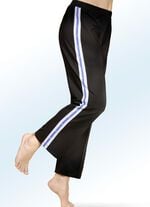 Zweierpack Schlaf- und Freizeithosen mit Galonstreifen 