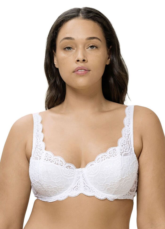 Triumph Amourette B&uuml;gel-BH mit Elastikspitze WEISS