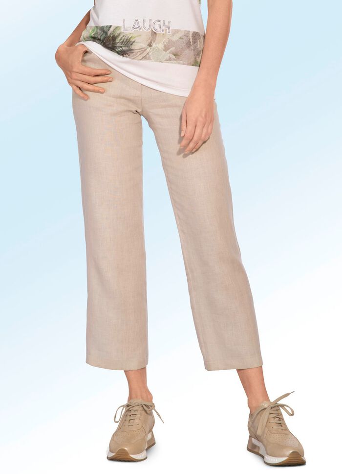 Hochwertige Leinen-Hose 