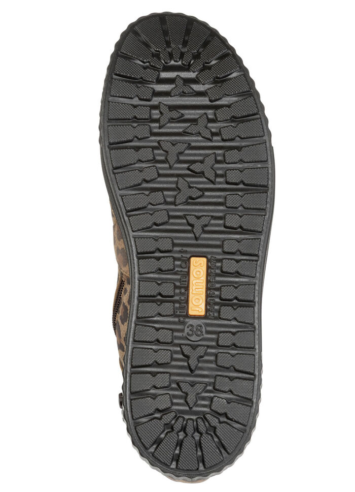 Trendige Damen-Boots, Winterschuhe, Weite H, mit Reißverschluss BRAUN