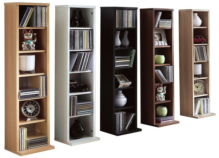 Beliebig erweiterbares Standregal BUCHE