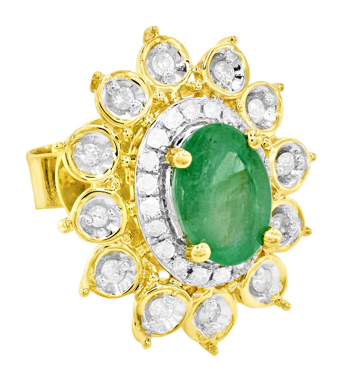 Bl&uuml;tenf&ouml;rmige Ohrstecker 