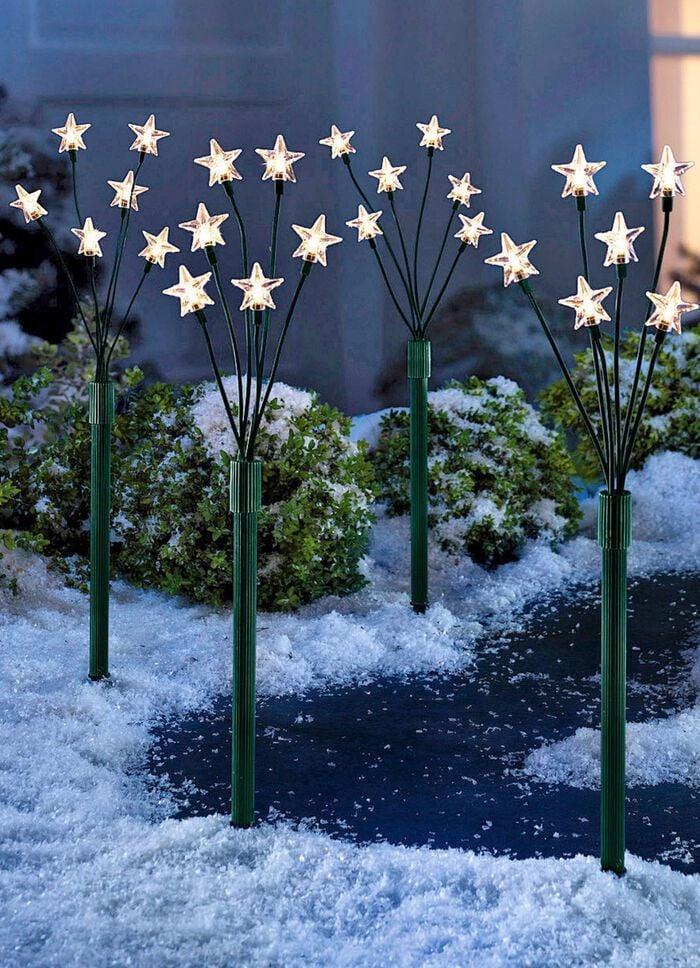 Sternenst&auml;be mit Timerfunktion, 4er-Set 